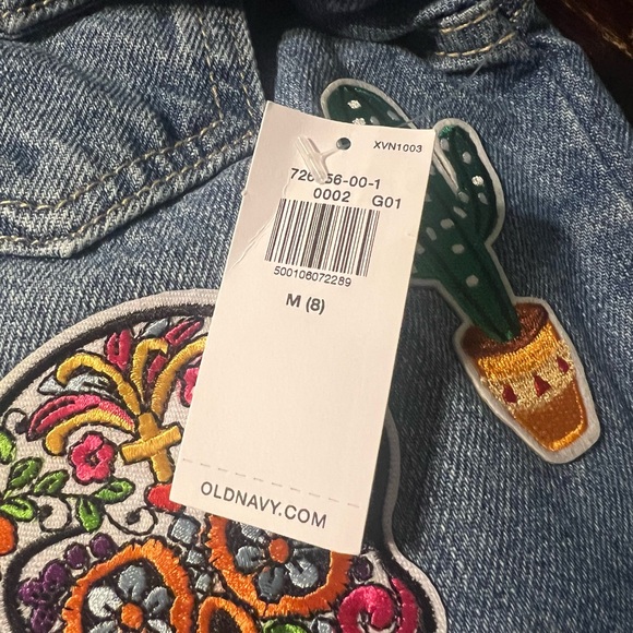 Custom Made Girl Power “La Chingona” Denim Jacket (Girls Size 8) - Picture 9 of 9